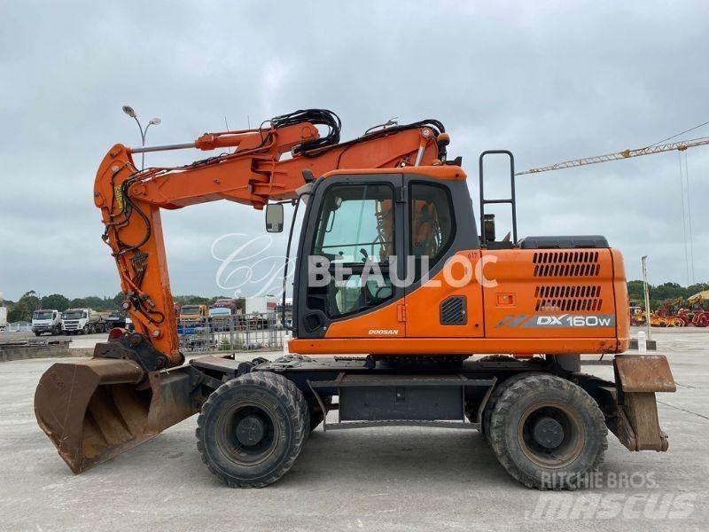 Doosan DX160W 旋轉式挖土機/掘鑿機/挖掘機