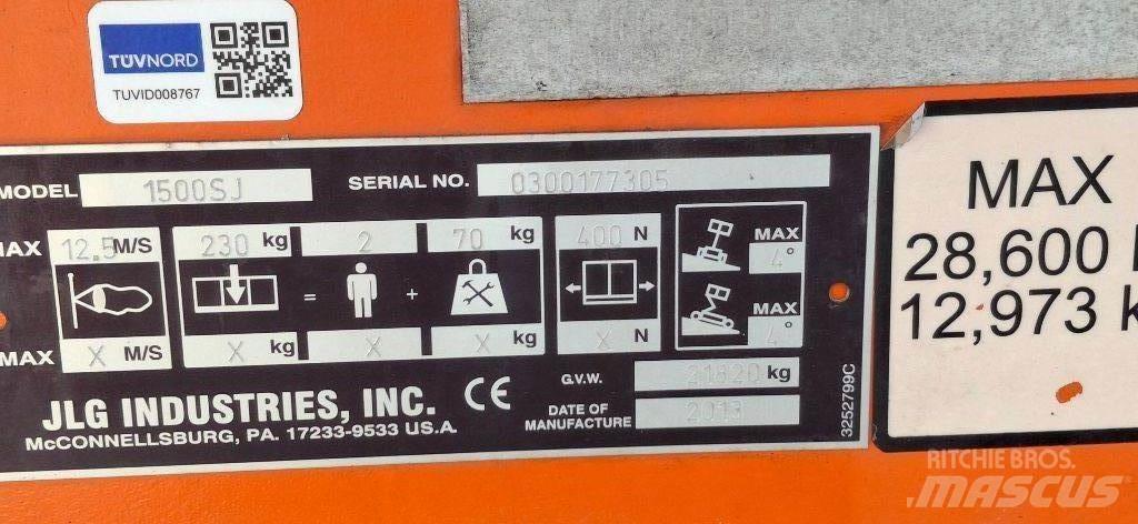 JLG 1500SJ 伸縮臂高空作業車