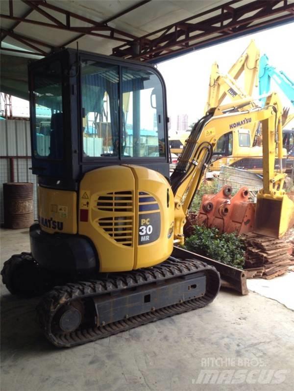 Komatsu PC 30 MR-3 小型挖土機/掘鑿機<7t(小型挖掘機)