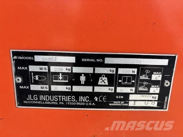 JLG 860 SJ 伸縮臂高空作業車