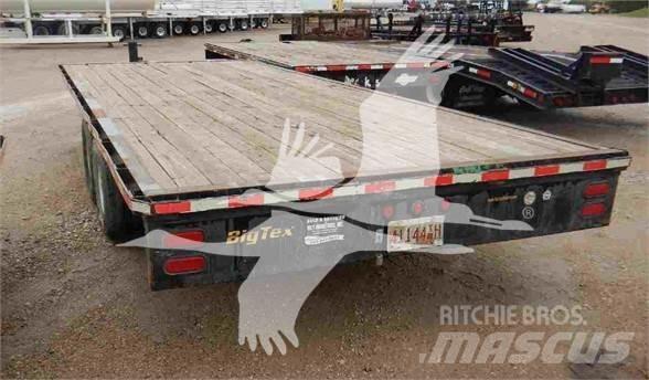 Big Tex  平板式/側卸式拖車