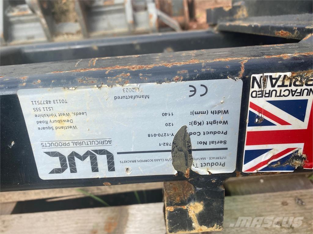  ADAPTOR PLATE 農業用伸縮臂裝載機