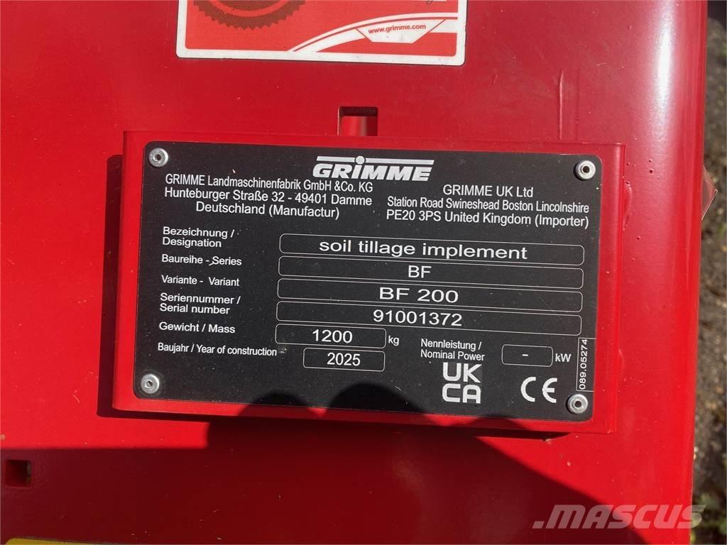 Grimme BF200 其他農業機械