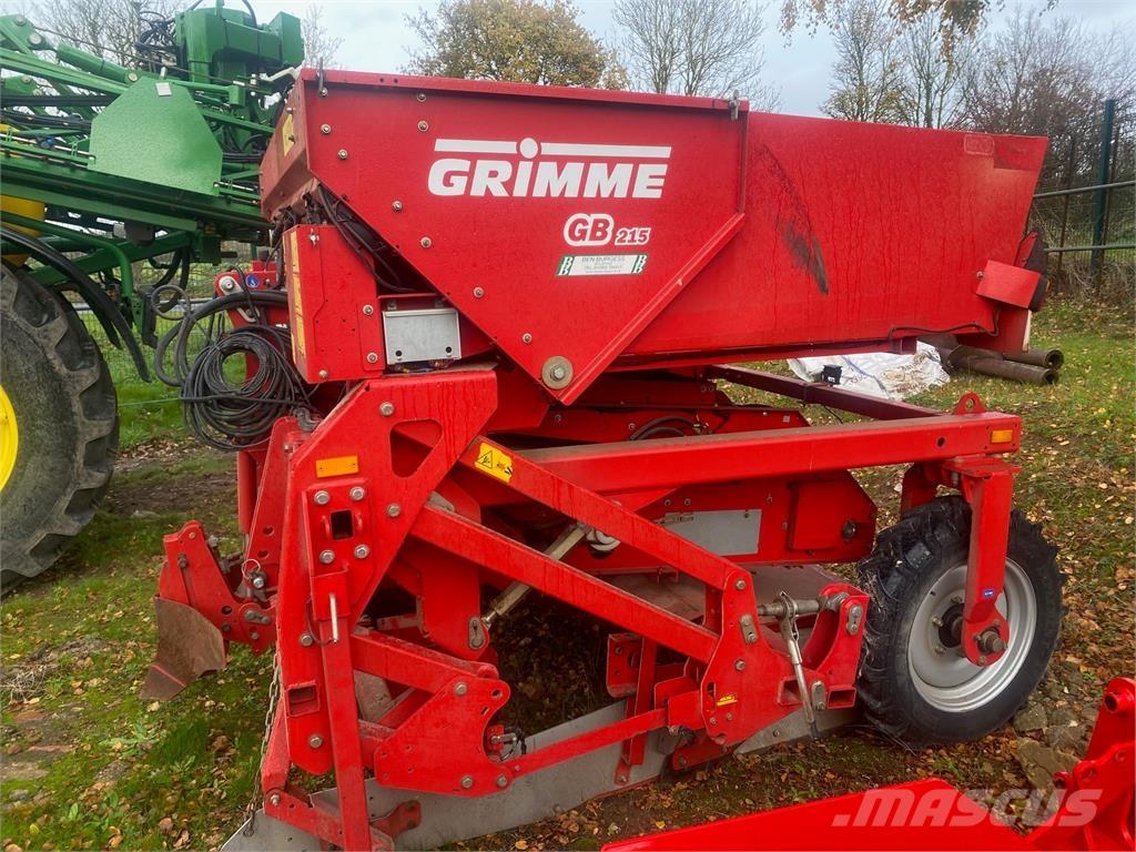Grimme GB215 馬鈴薯收穫機和挖掘機
