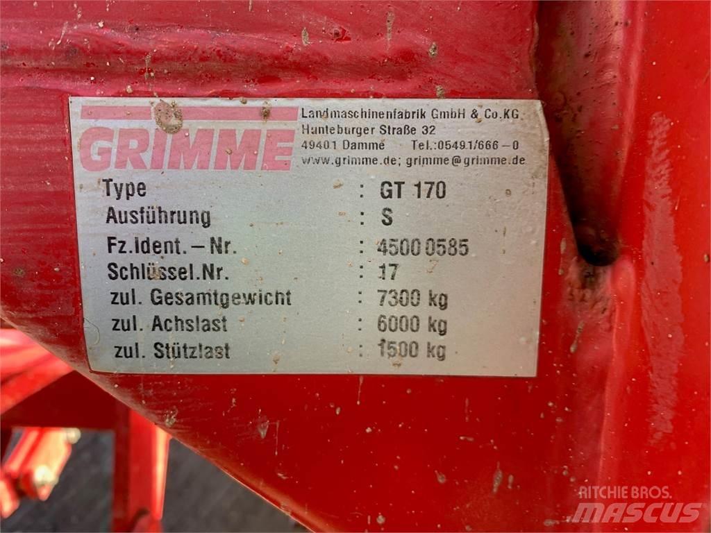 Grimme GT170S 馬鈴薯收穫機和挖掘機