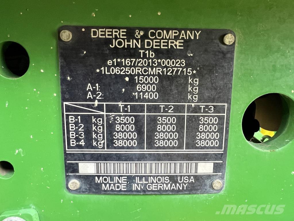 John Deere 6250R 曳引機