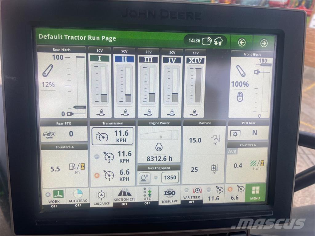 John Deere 6250R 曳引機