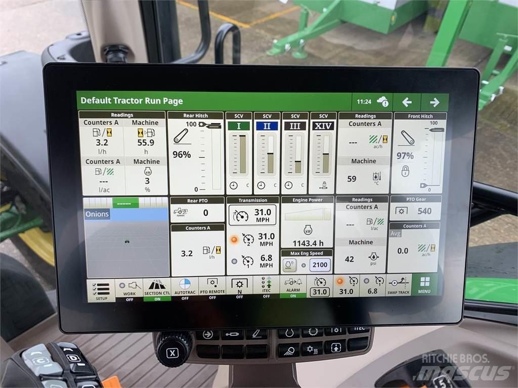 John Deere 6R185 曳引機