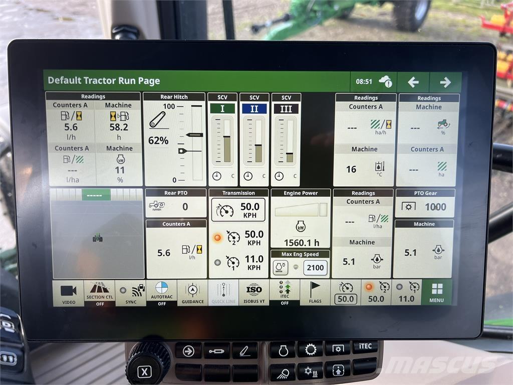 John Deere 6R185 曳引機
