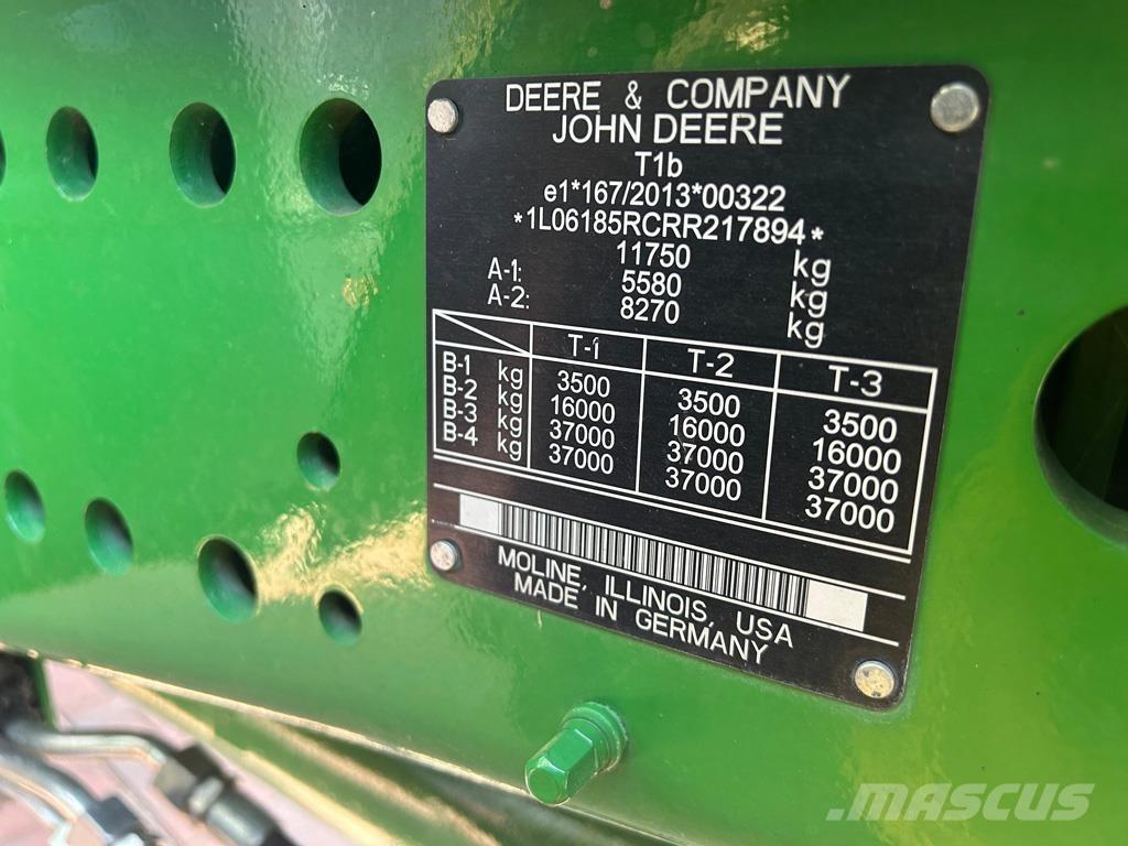 John Deere 6R185 曳引機