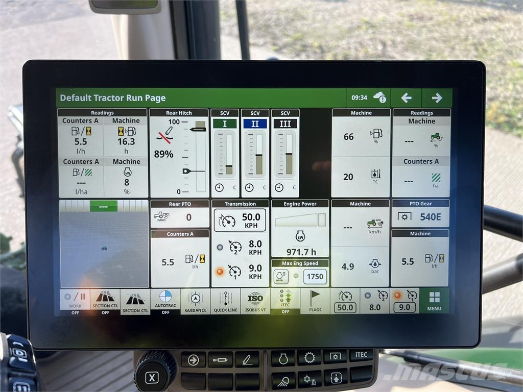 John Deere 6R185 曳引機