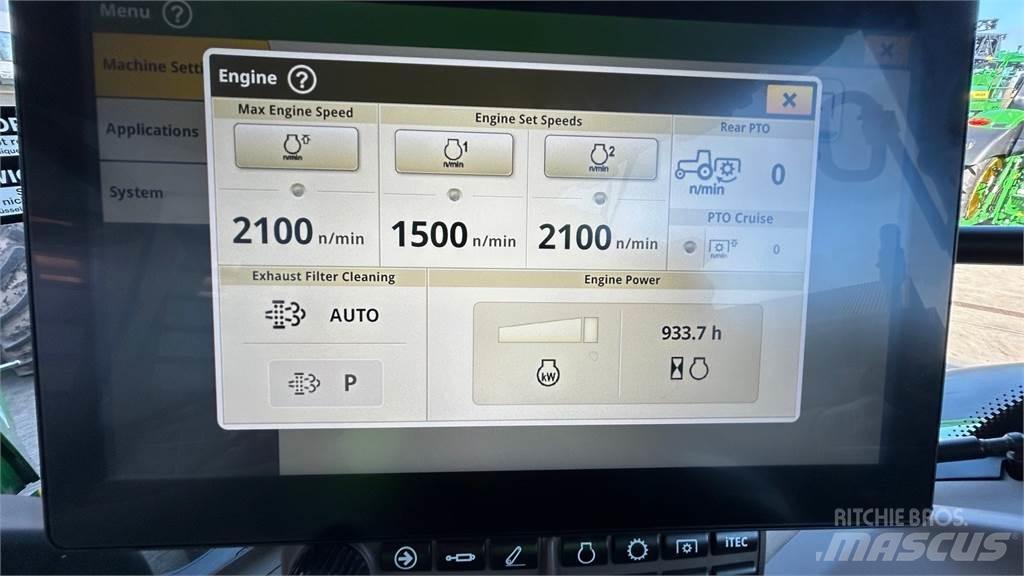 John Deere 6R185 曳引機