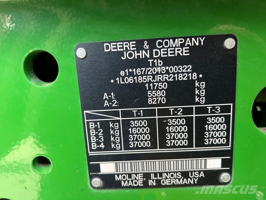 John Deere 6R185 曳引機