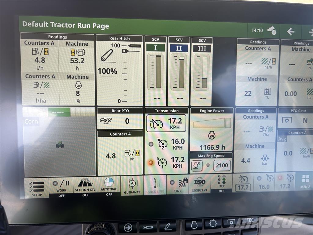 John Deere 6R185 曳引機