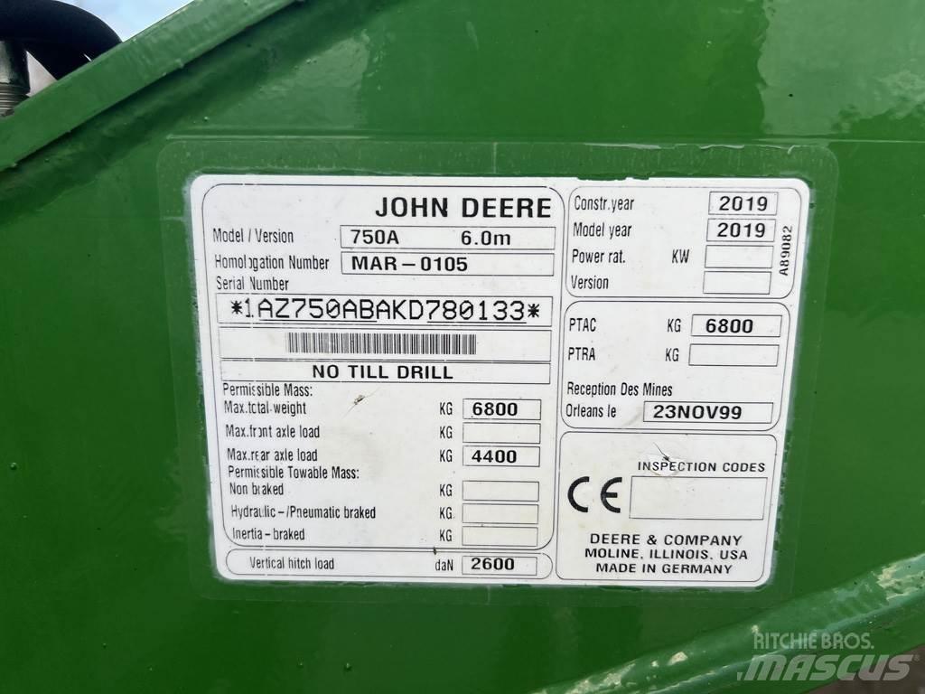 John Deere 750A 鑽頭