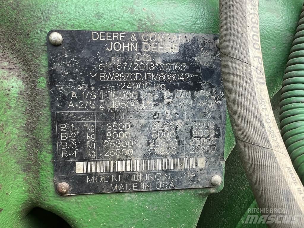 John Deere 8RX370 曳引機