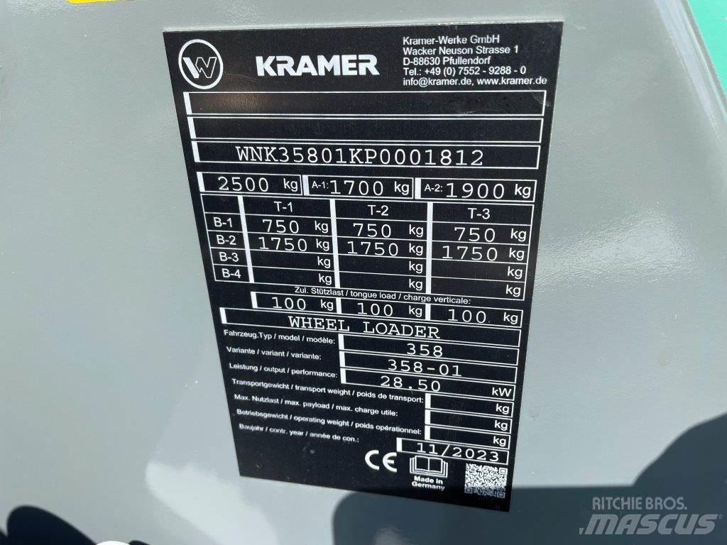 Kramer KL14.5 農業用伸縮臂裝載機