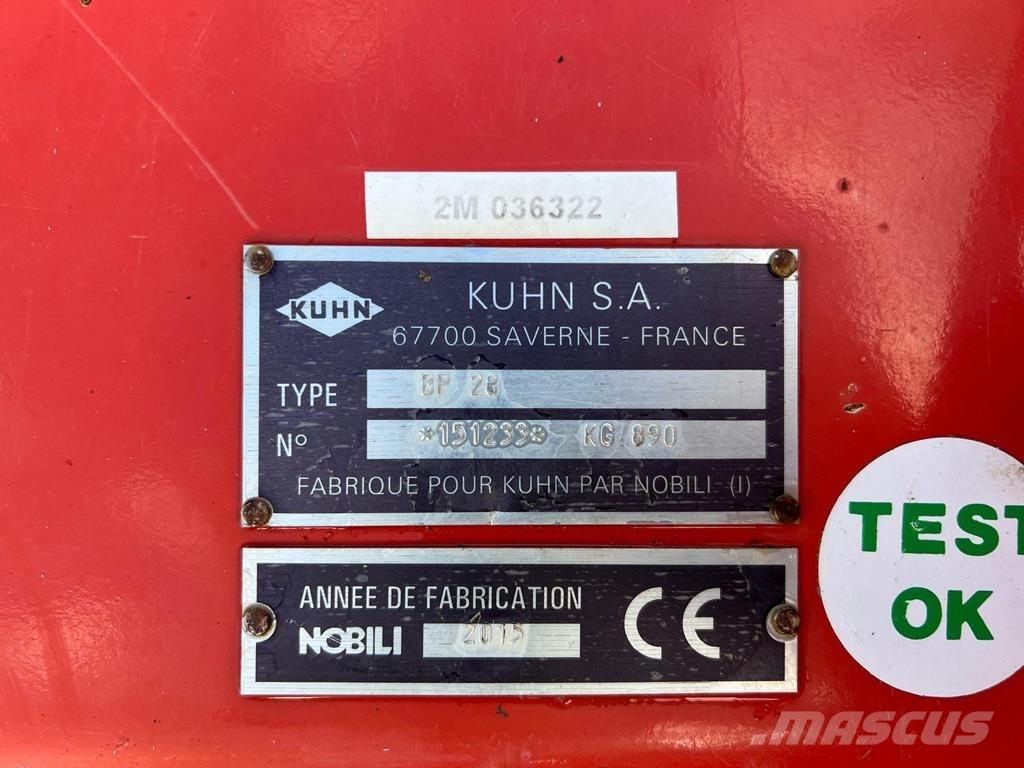 Kuhn BP28 莖葉去葉機