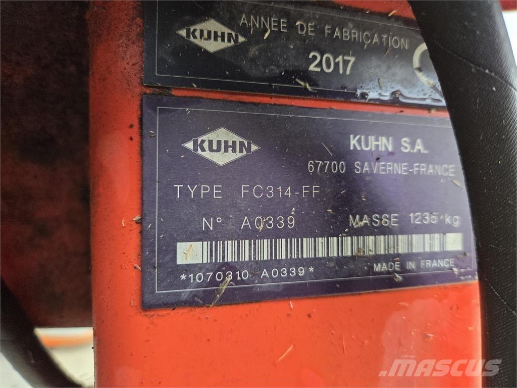 Kuhn FC314FF 莖葉去葉機