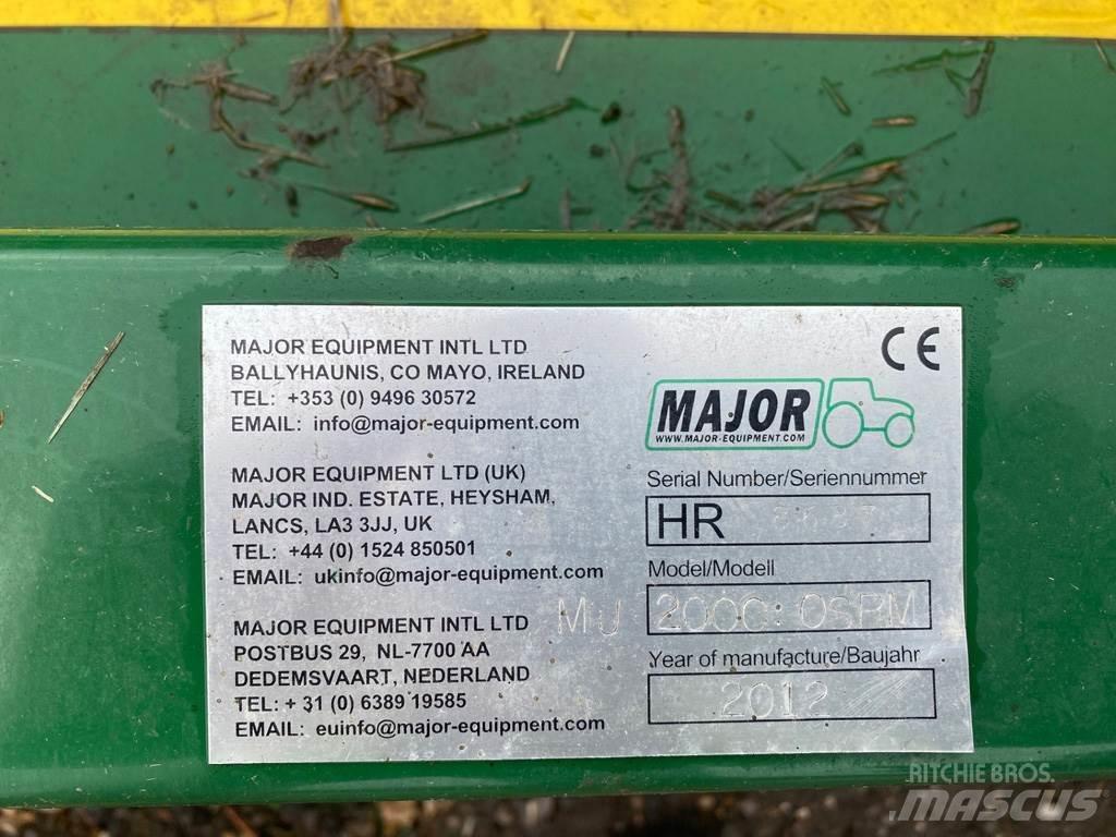 Major 2000 OSRM 莖葉去葉機