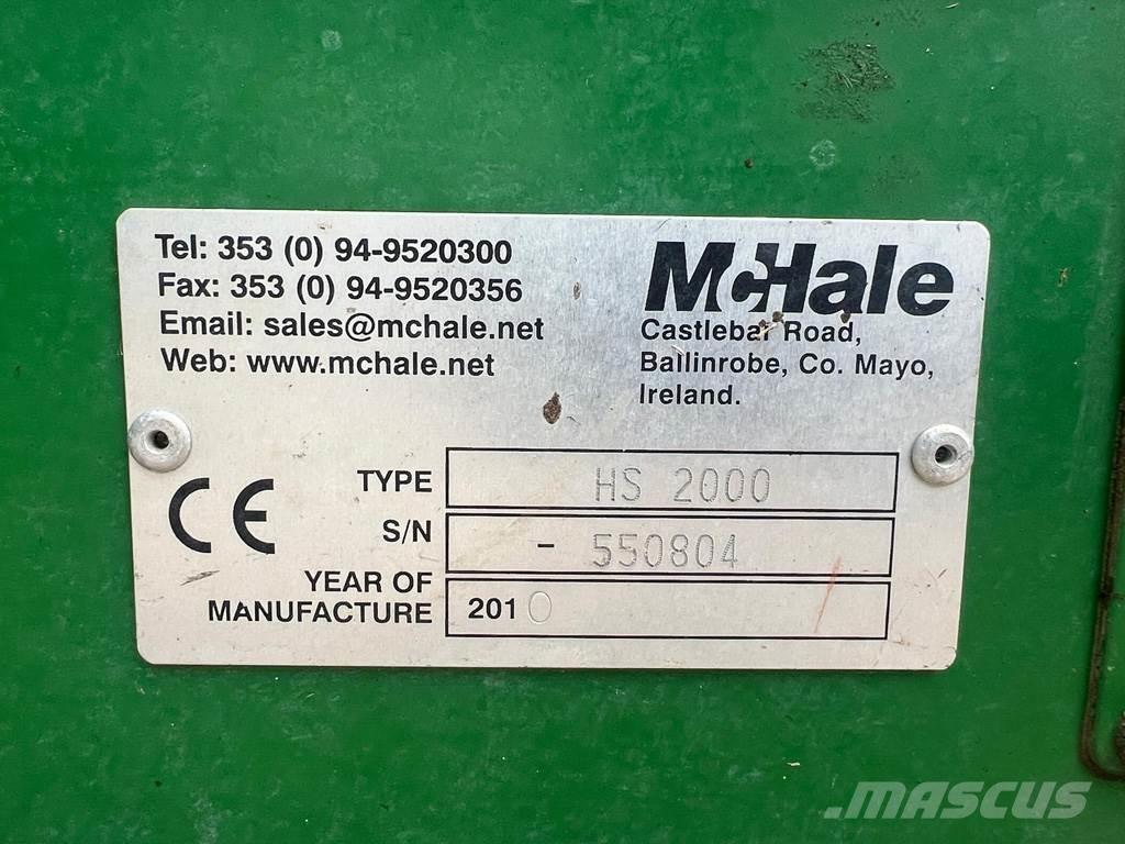 McHale HS2000 莖葉去葉機