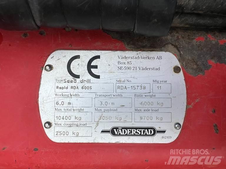 Väderstad RDA600S 鑽頭