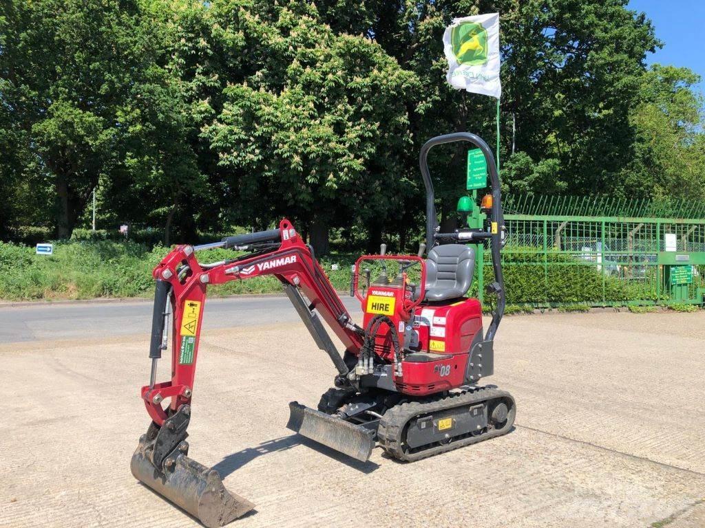 Yanmar SV08-1C 中型挖土機/掘鑿機/挖掘機 7t-12t