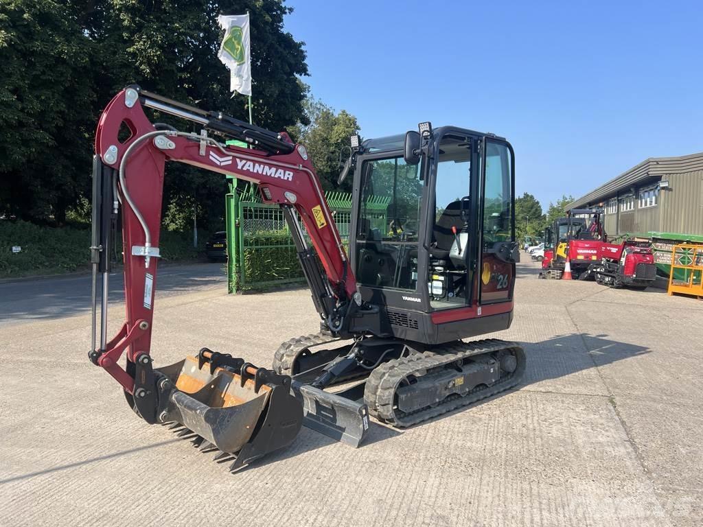 Yanmar SV26 中型挖土機/掘鑿機/挖掘機 7t-12t