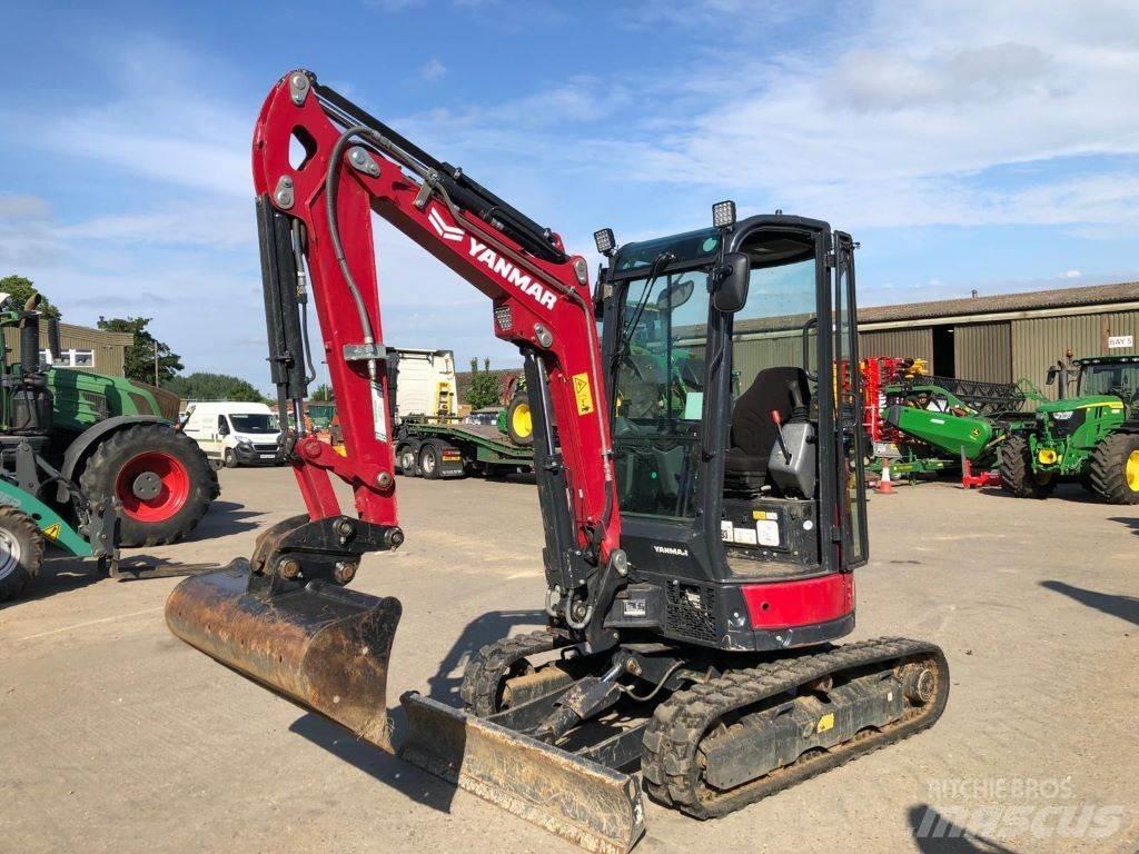 Yanmar VIO26-6 中型挖土機/掘鑿機/挖掘機 7t-12t