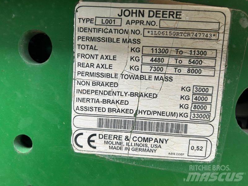 John Deere 6150R 曳引機
