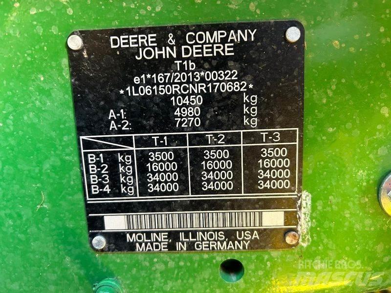 John Deere 6R150 曳引機