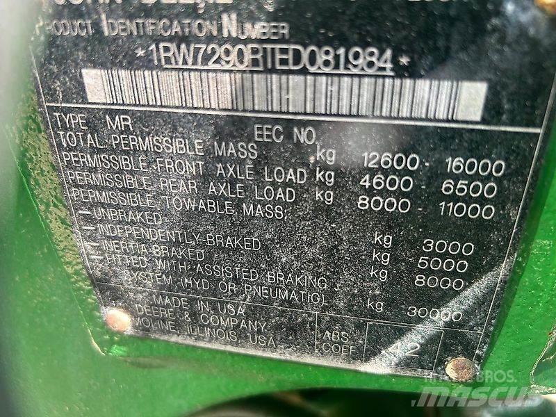 John Deere 7290R 曳引機