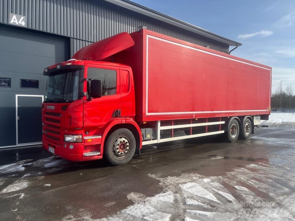 Scania P 340 貨箱式卡車