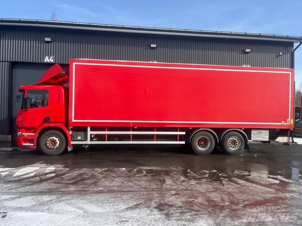Scania P 340 貨箱式卡車