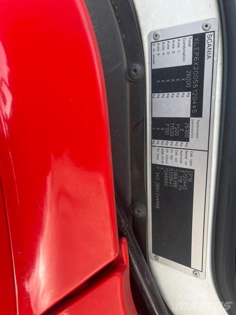 Scania P 340 貨箱式卡車