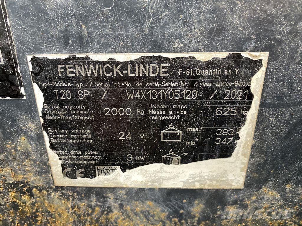 Linde T20SP 平台型低架升降機