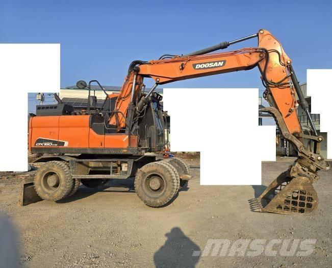 Doosan DX 140 W-5 旋轉式挖土機/掘鑿機/挖掘機