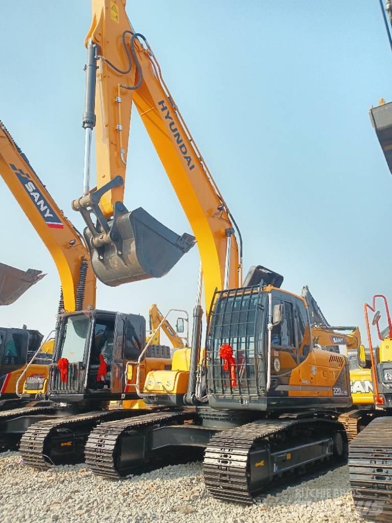 Hyundai 220 中型挖土機/掘鑿機/挖掘機 7t-12t