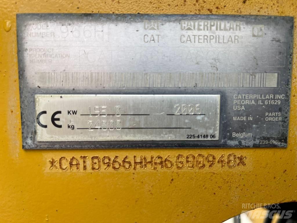 CAT 966 H 輪胎式裝載機