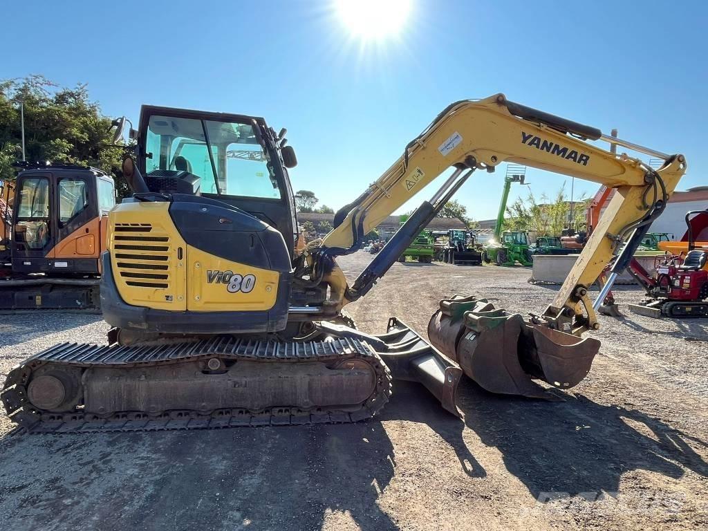 Yanmar Vio 80-1A 中型挖土機/掘鑿機/挖掘機 7t-12t