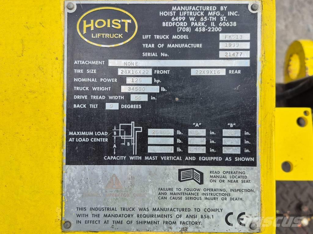 Hoist FKS 13 堆高機(叉車)-其他