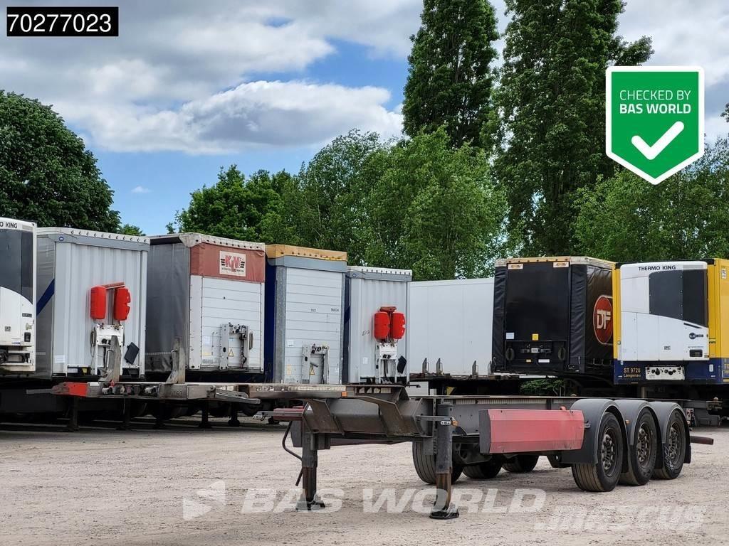 Van Hool 3 axles 貨櫃框架半拖車
