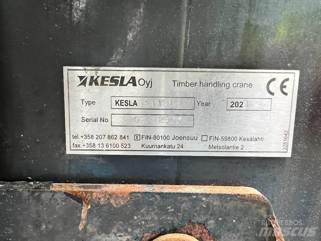 Kesla 2112T 木材起重機