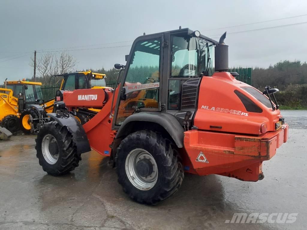 Manitou MLT630-125 農業用伸縮臂裝載機