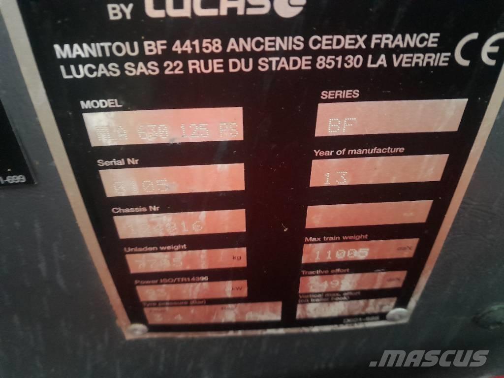 Manitou MLT630-125 農業用伸縮臂裝載機