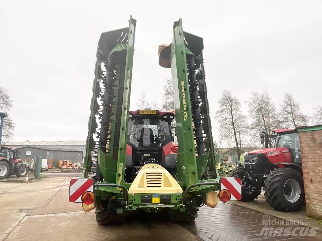 Krone b1000 割草調節裝置