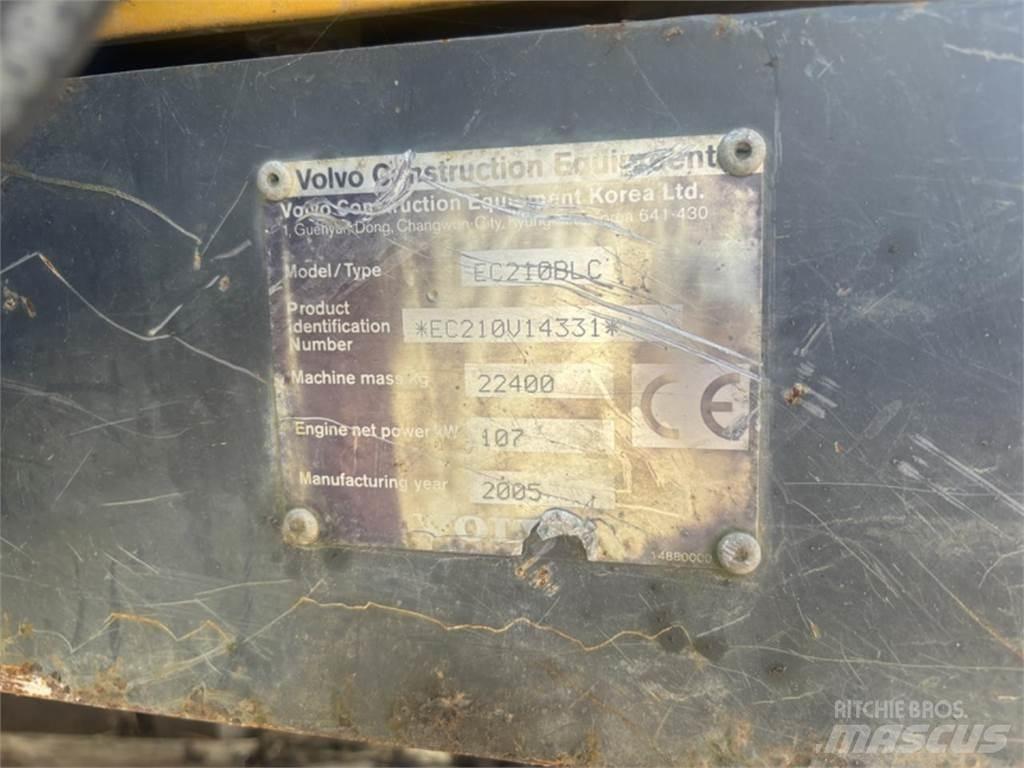 Volvo EC210BLC 履帶式 挖土機/掘鑿機/挖掘機