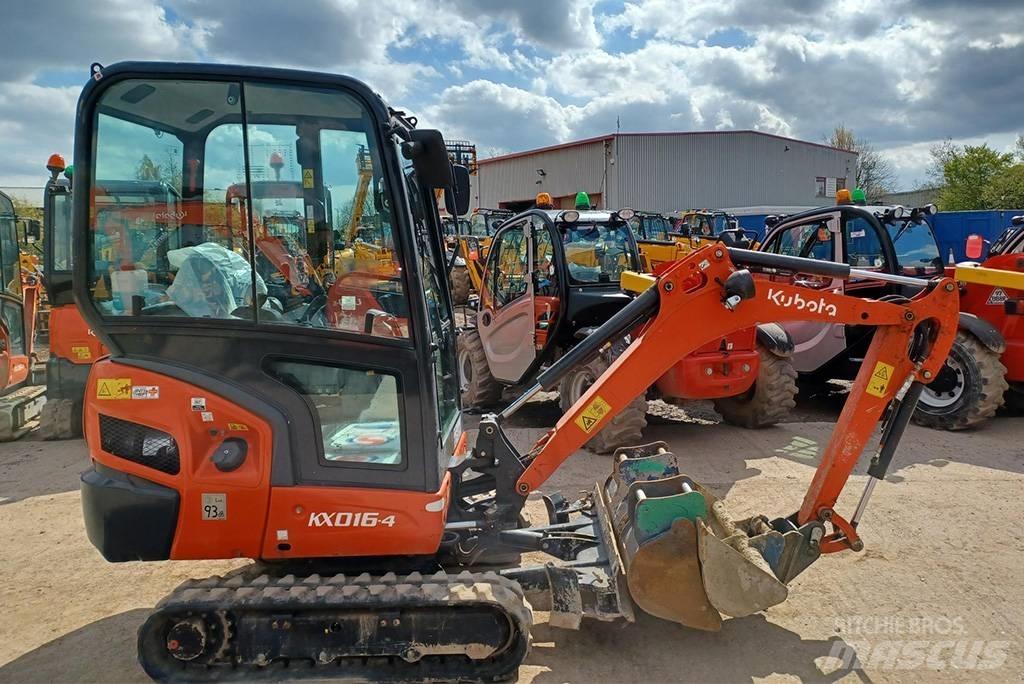 Kubota KX016-4G 小型挖土機/掘鑿機<7t(小型挖掘機)