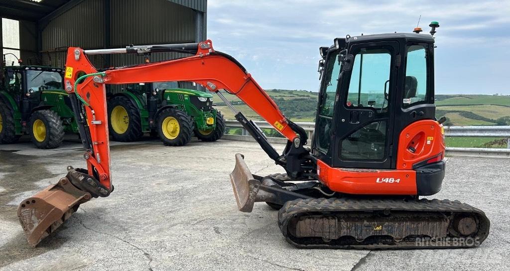 Kubota U 48-4 小型挖土機/掘鑿機<7t(小型挖掘機)