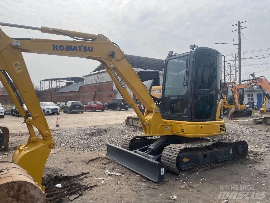 Komatsu PC 55 小型挖土機/掘鑿機<7t(小型挖掘機)